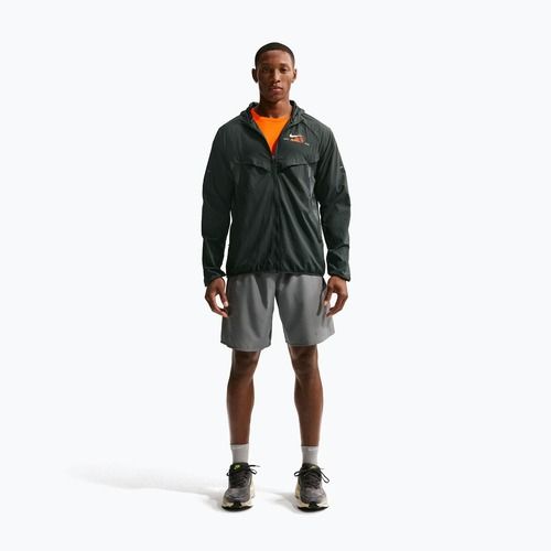 Geacă de alergare pentru bărbați Nike Stride Repel UV black spruce