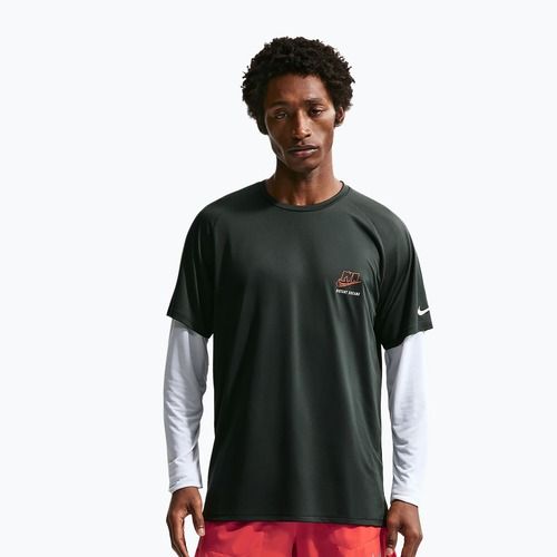 Tricou de alergare pentru bărbați Nike Stride Dri-Fit ADV black spruce