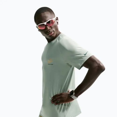 Tricou de alergare pentru bărbați Nike Stride Dri-Fit ADV jade horizon