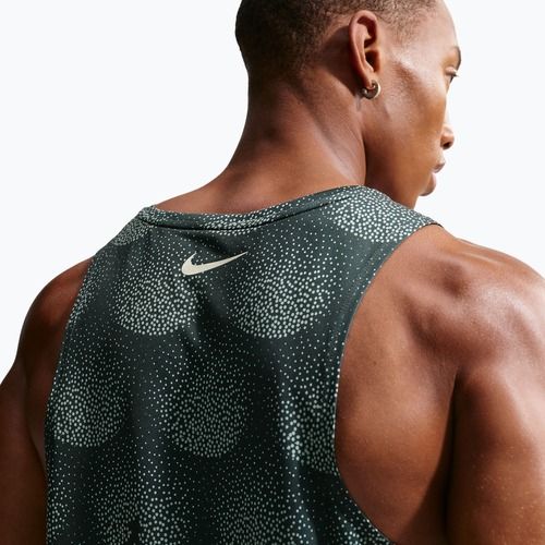 Tricou de alergare pentru bărbați Nike Stride Dri-Fit ADV black spruce