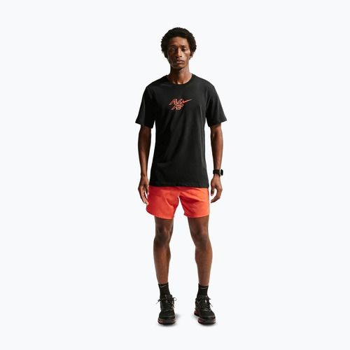Tricou de alergare pentru bărbați Nike AeroSwift Dri-Fit black/bright crimson