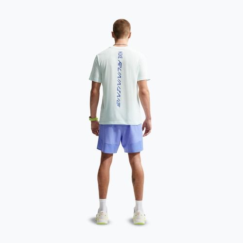 Tricou de alergare pentru bărbați Nike AeroSwift Dri-Fit barely green/lapis