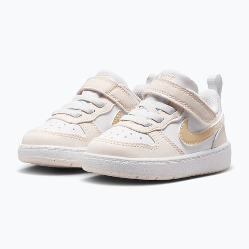 Încălțăminte pentru copii Nike Court Borough Low white/chalk/white/shimmer