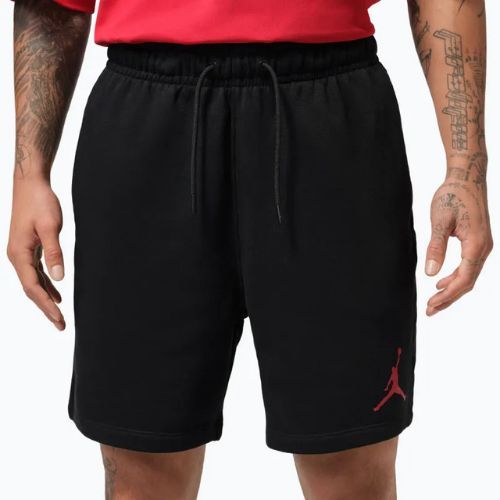 Pantaloni scurți pentru bărbați Jordan Fleece black/gym red