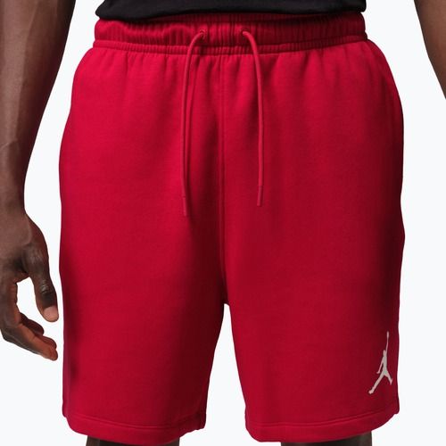 Pantaloni scurți pentru bărbați Jordan Fleece gym red/white
