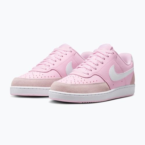 Încălțăminte pentru femei Nike Court Vision Low Suede pink foam/white