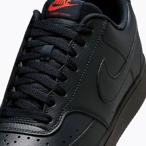 Încălțăminte pentru bărbați Nike Court Vision Low Next Nature dark obsidian/picante red/dark obsidian