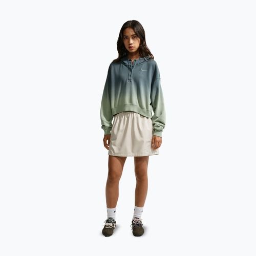 Bluză pentru femei Nike Sportswear Phoenix Fleece Oversized Henley Hoodie steam/mineral slate