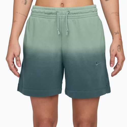 Pantaloni scurți pentru femei Nike Sportswear Phoenix Fleece Mid-Rise steam/mineral slate