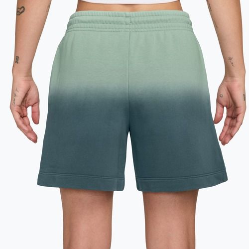 Pantaloni scurți pentru femei Nike Sportswear Phoenix Fleece Mid-Rise steam/mineral slate