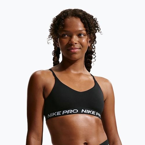 Sutien sport pentru fete Nike Pro Indy negru