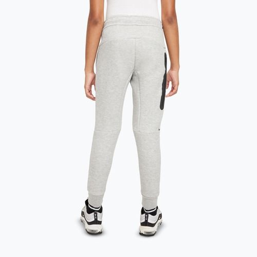 Pantaloni pentru copii Nike Sportswear Tech Fleece dark grey heather/black/black
