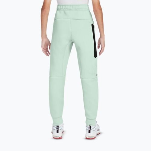 Pantaloni pentru copii Nike Sportswear Tech Fleece barely green/black/black
