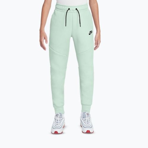 Pantaloni pentru copii Nike Sportswear Tech Fleece barely green/black/black