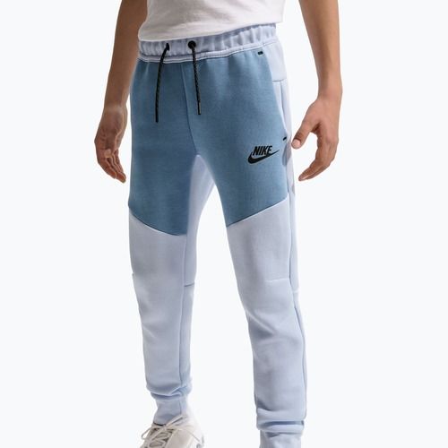 Pantaloni pentru copii Nike Sportswear Tech Fleece hydrogen blue/work blue/black/black