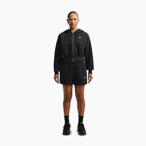 Bluză pentru femei Nike Sportswear Phoenix Fleece Loose Full-Zip black/sail