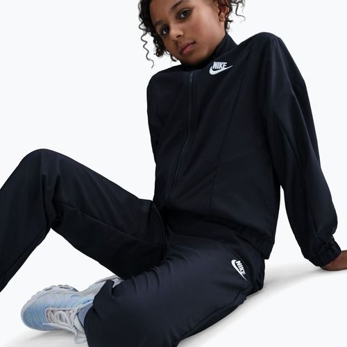 Trening pentru copii Nike Sportswear Woven black/black/black/white