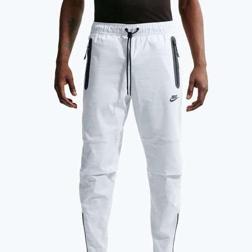 Pantaloni pentru bărbați Nike Tech Woven off white/black