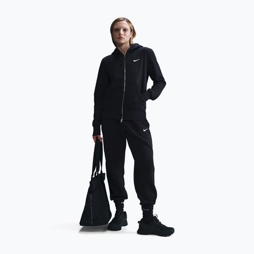 Bluză pentru femei  Nike Sportswear Phoenix Fleece Full Zip black/sail