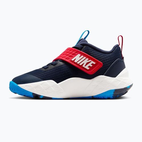 Încălțăminte pentru copii Nike Team Hustle D 12 tm navy/university red/photo blue/sail
