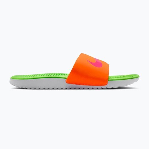 Șlapi Nike Coffee total orange/green strike/hyper pink