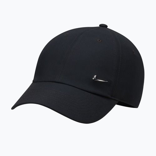 Șapcă Nike Dri-Fit Club Unstructured Metal Swoosh 2026 black/metallic silver
