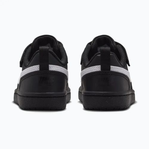 Încălțăminte pentru copii Nike Court Borough Low Recraft black/black/white