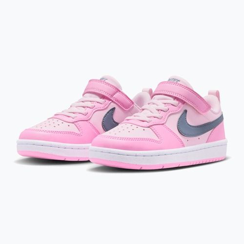 Încălțăminte pentru copii Nike Court Borough Low Recraft pink foam/pink rise/white/ashen slate