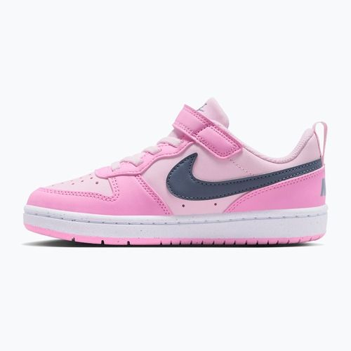 Încălțăminte pentru copii Nike Court Borough Low Recraft pink foam/pink rise/white/ashen slate