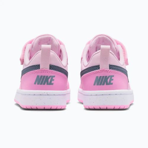 Încălțăminte pentru copii Nike Court Borough Low Recraft pink foam/pink rise/white/ashen slate