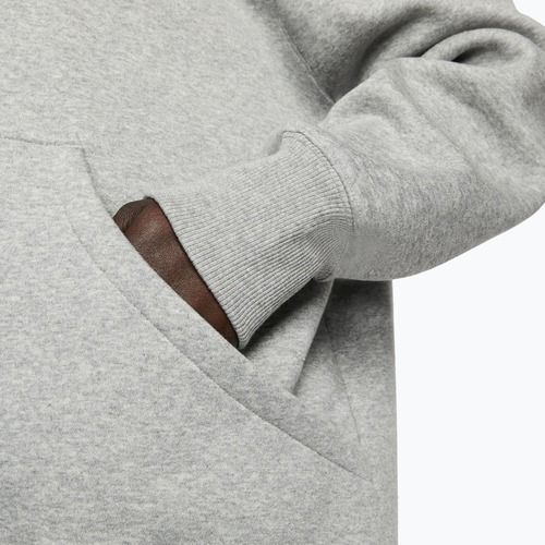 Bluză pentru femei  Nike Sportswear Phoenix Fleece Oversized dark grey heather/sail