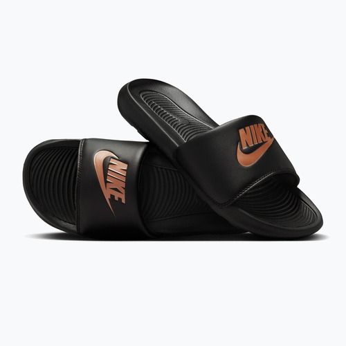 Șlapi pentru femei Nike Victori One Slide black/black/metallic red bronze