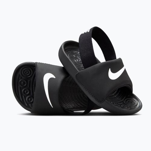 Șlapi pentru copii Nike Coffee black/white/white/white