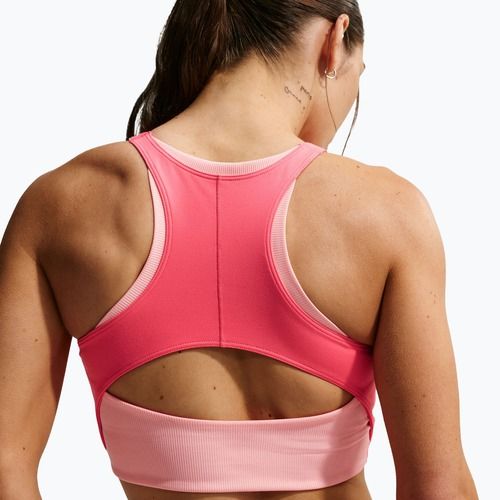 Sutien de antrenament Nike One Medium Support Sea coral/bleached coral/white