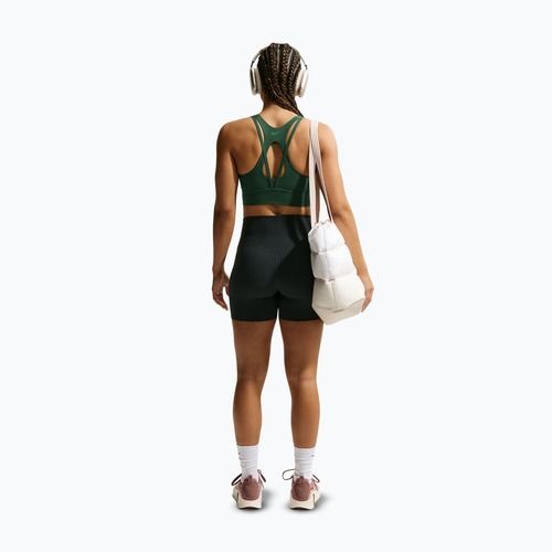 Sutien de antrenament Nike Zenvy Light Support Longline fir/white