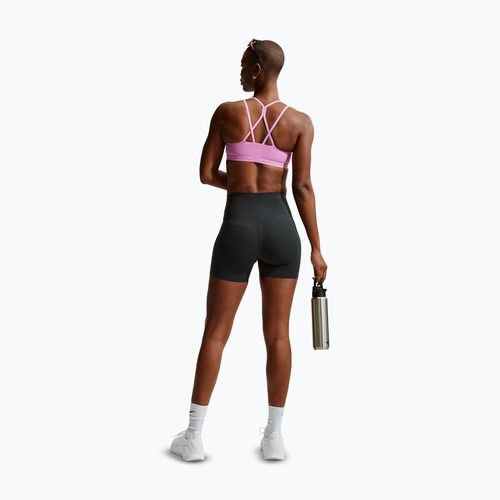 Sutien de antrenament Nike Zenvy Strappy Light-Support light magenta/white