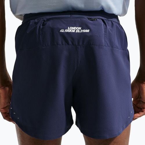 Pantaloni scurți de alergare pentru bărbați Nike Stride Dri-Fit Brief Lined 5" midnight navy