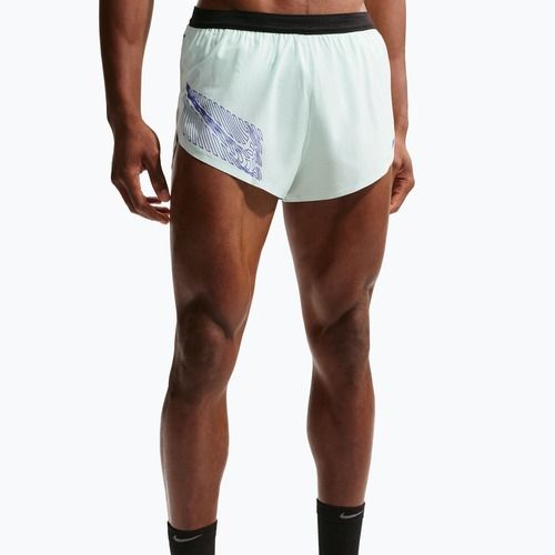 Pantaloni scurți de alergare pentru bărbați Nike AeroSwift Dri-Fit ADV Brief-Lined 2" barely green/lapis