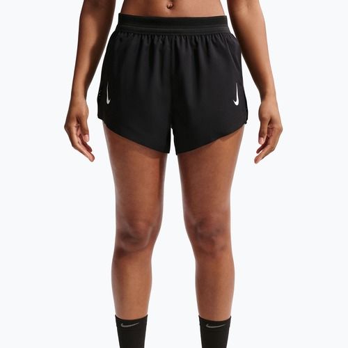 Pantaloni scurți de alergare pentru femei Nike AeroSwift ADV Brief-Lined 3" black/white/white