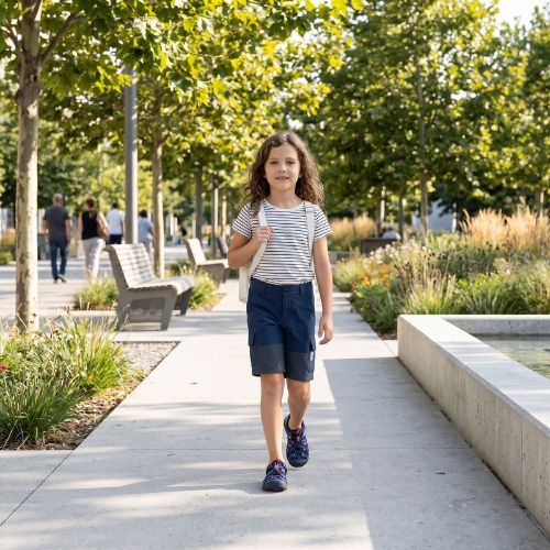 Sandale de drumeție pentru copii KADVA Vitra T blue