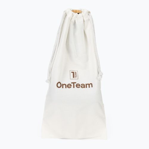 Set de tenis de plajă OneTeam Beach Play maro