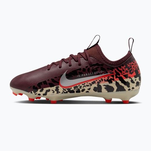 Încălțăminte de fotbal pentru copii Nike United Jr. Mercurial Vapor 16 Academy MG burgundy crush/metallic silver