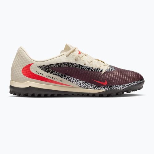 Încălțăminte de fotbal pentru bărbați Nike United Phantom 6 Low Academy TF burgundy crush/fossil/university red