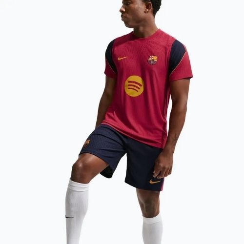 Tricou de fotbal pentru bărbați Nike FC Barcelona Dri-Fit ADV Strike Elite noble red/blackened blue