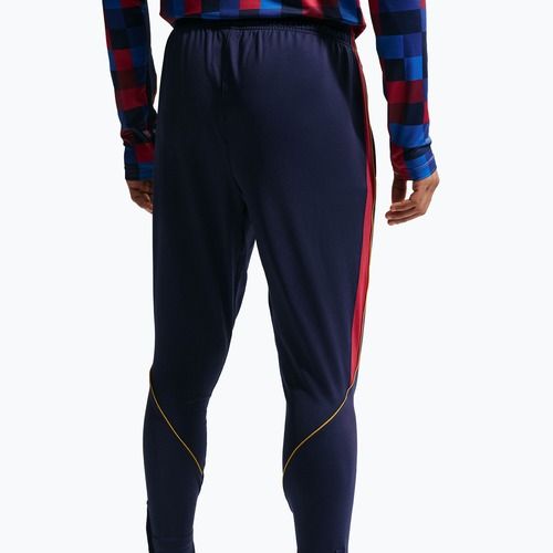Pantaloni de fotbal pentru bărbați Nike FC Barcelona Strike Dri-Fit blackened blue/noble red/yellow