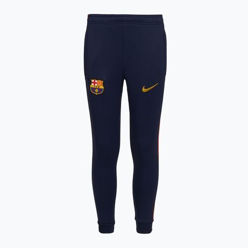Trening de fotbal pentru copii Nike FC Barcelona Strike Dri-Fit Soccer Knit noble red/blackened blue