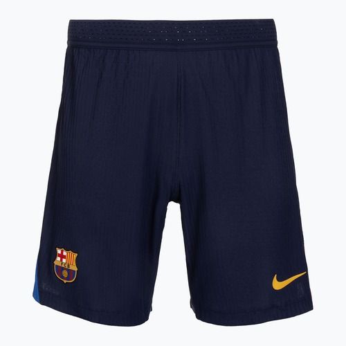 Pantaloni scurți de fotbal pentru bărbați Nike FC Barcelona Dri-Fit ADV Match blackened blue/mineral yellow