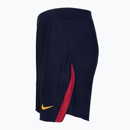 Pantaloni scurți de fotbal pentru bărbați Nike FC Barcelona Dri-Fit ADV Match blackened blue/mineral yellow