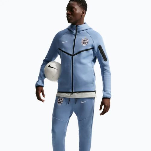 Pantaloni de fotbal pentru bărbați Nike England Tech Fleece Soccer Joggers work blue/white