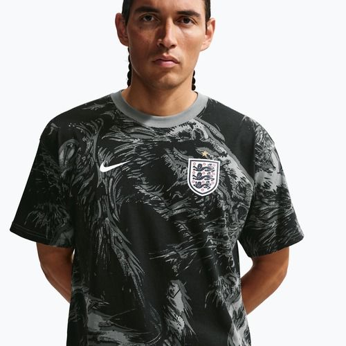 Tricou de fotbal pentru bărbați Nike England Soccer dark steel grey